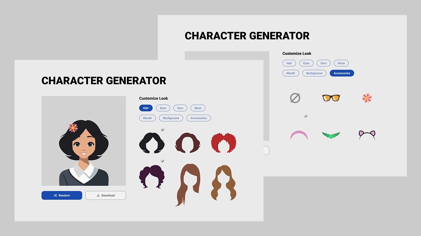 Web Project - Character Generator