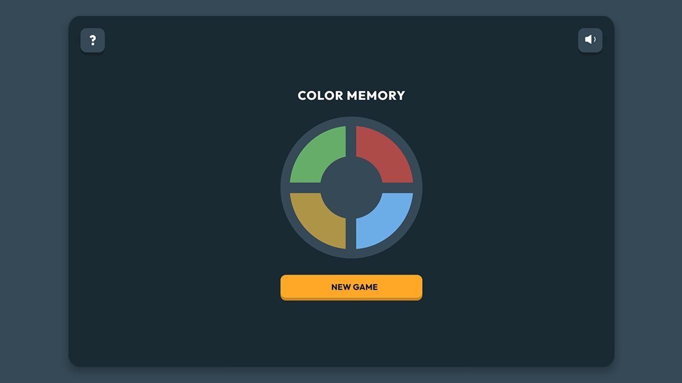 Web Project - Color Memory