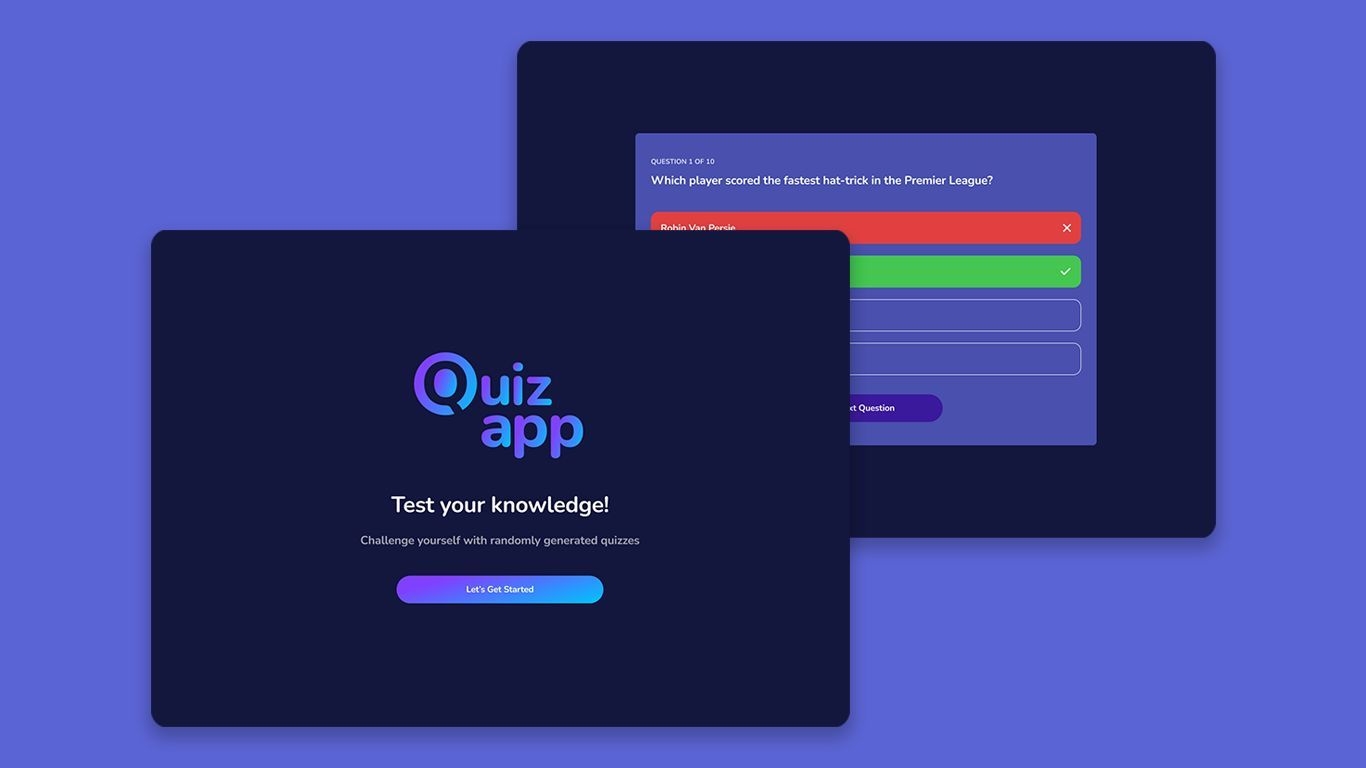 Web Project - Quiz App