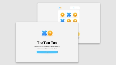 BigDevSoon project: Tic Tac Toe