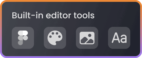 Built-in editor tools example